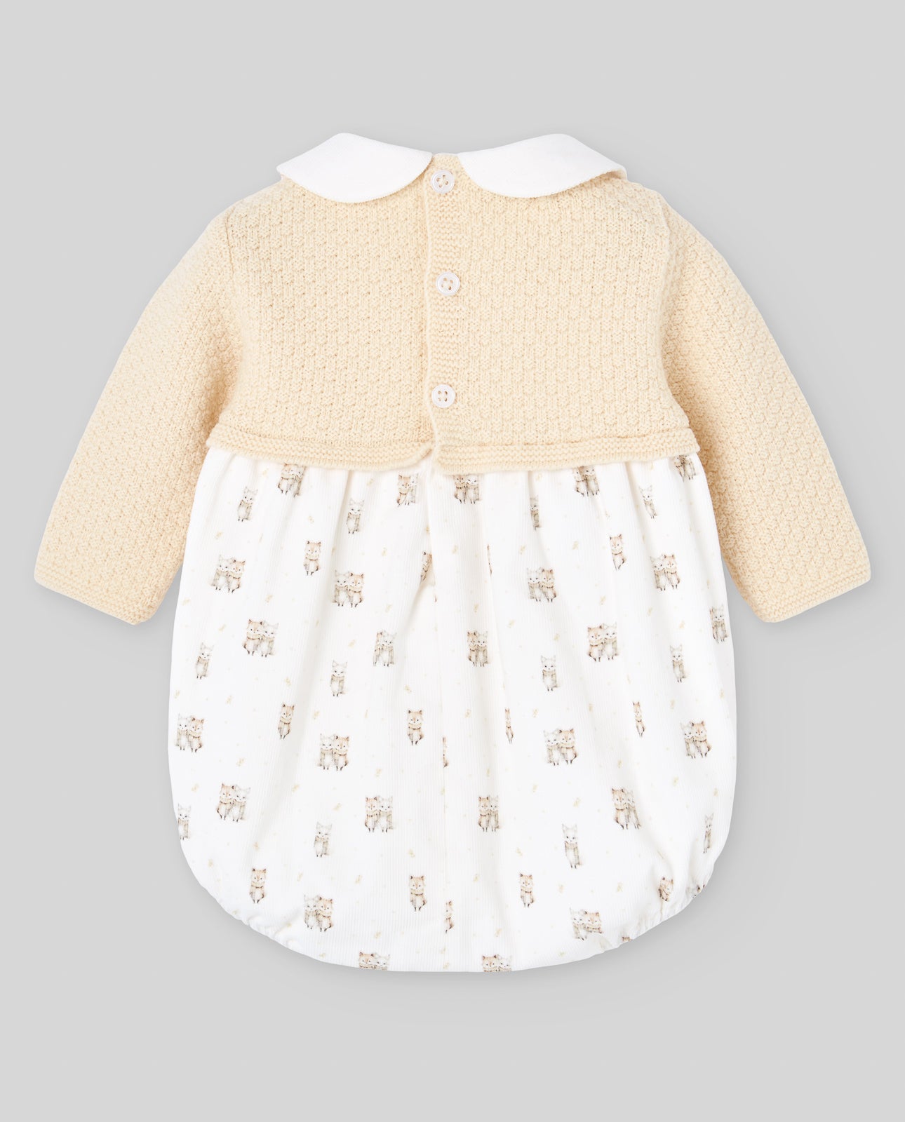 Knit Newborn Romper MEL
