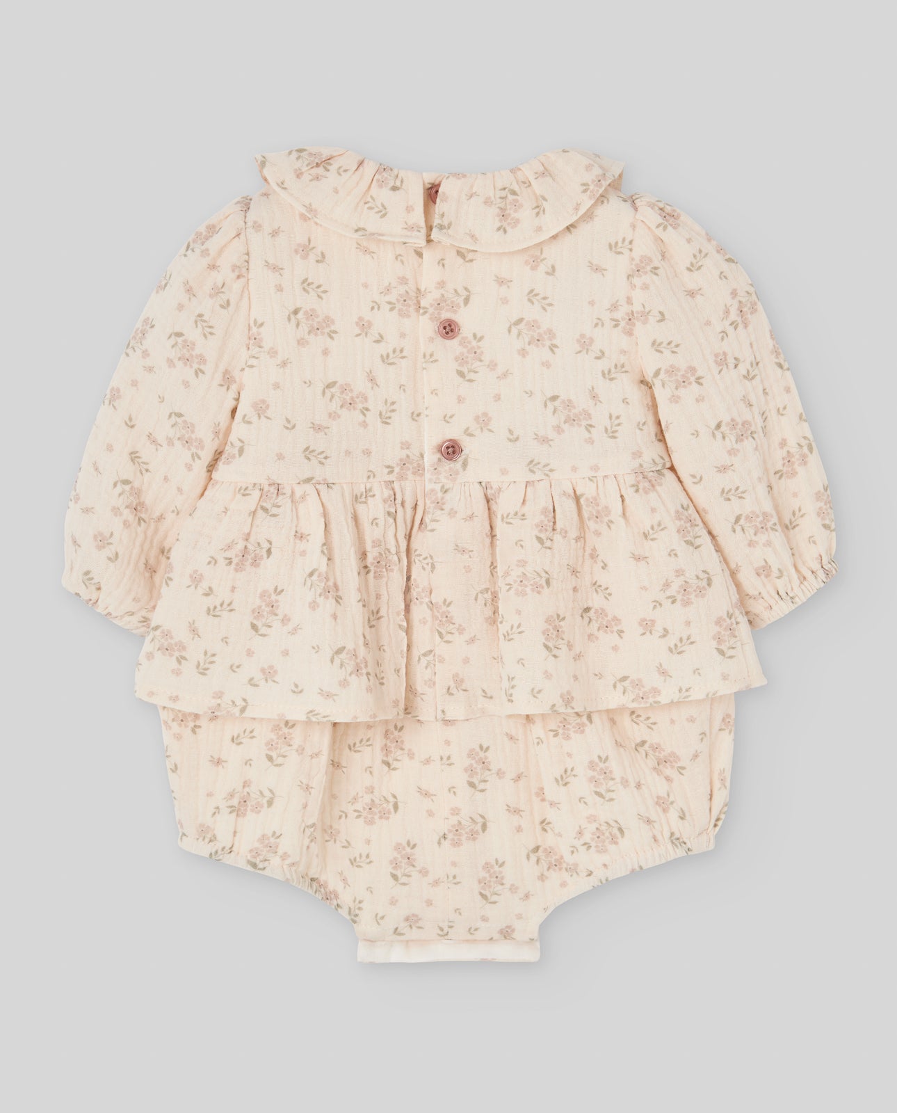 Woven Newborn Romper MONECA