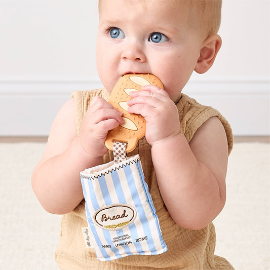 Teensy Crinkle™ Teether - Baguette