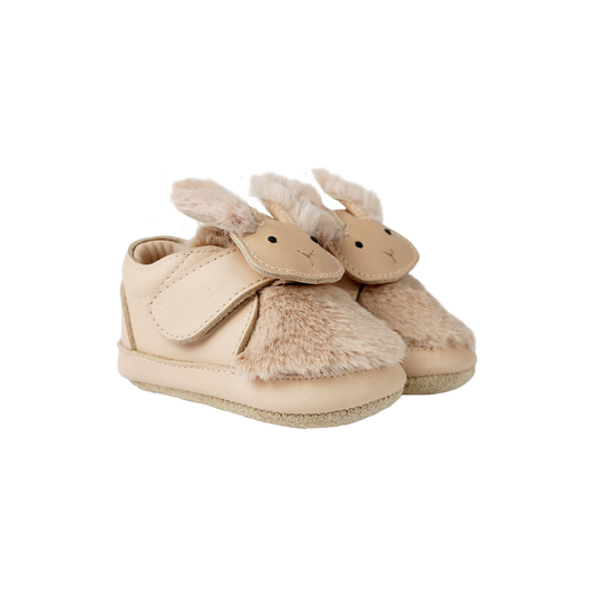 Matijn Sneakers | Fluffy Bunny | Light Rust Leather - Light Rust Leather