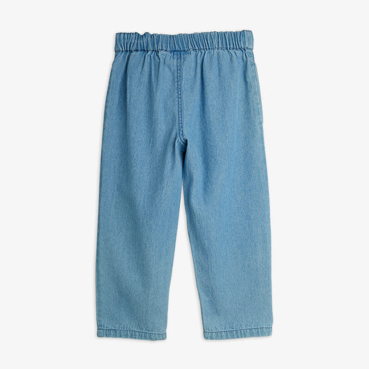 Mini Rodini Skunk Light Denim Trousers Blue