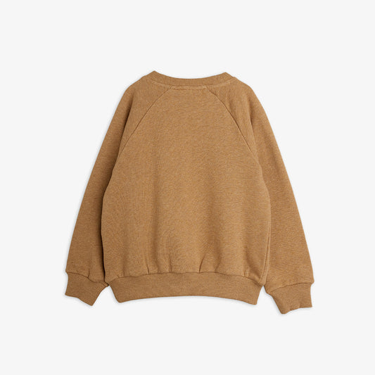 Mini Rodini Panther Melange Sweatshirt Brown