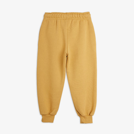 Mini Rodini Elephant Shrew Embroidered Sweatpants Beige