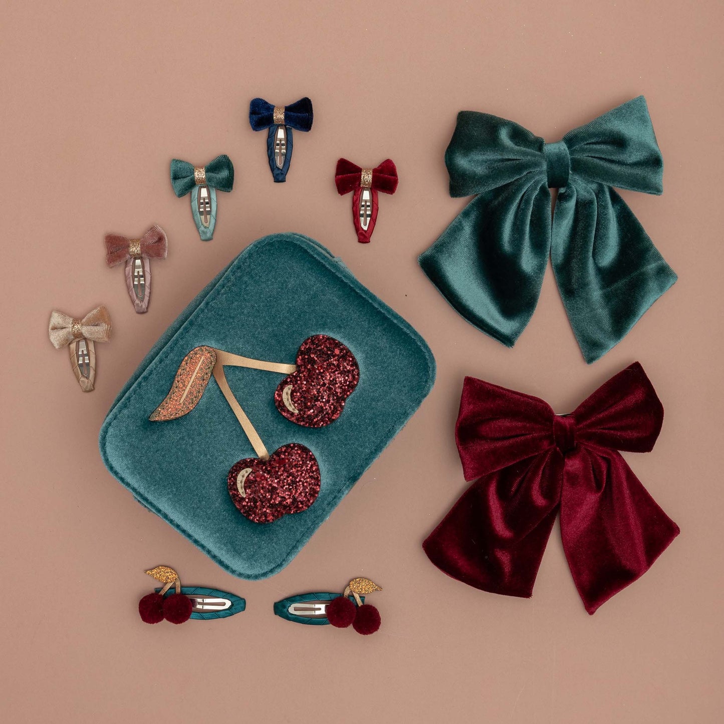 Velvet Agnes Bows