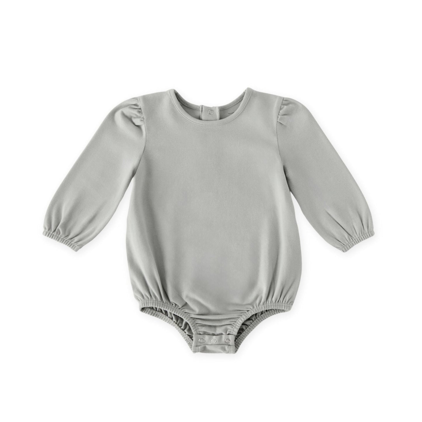 Essentials Puff Sleeve One-Piece - Soft Sea