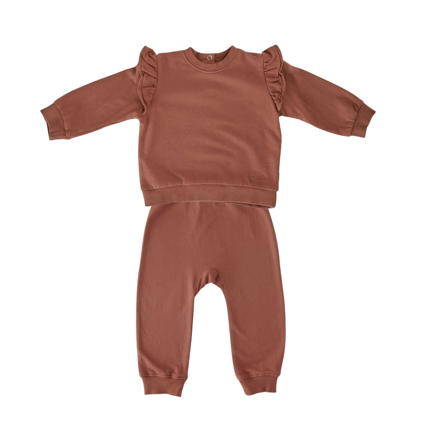 French Terry Matching Set - Clay