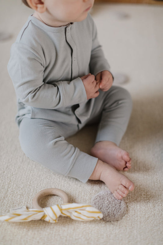 Essentials Romper - Soft Sea