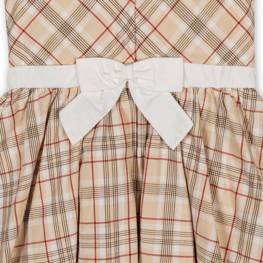 Organic Sleeveless Peter Pan Collar Party Dress