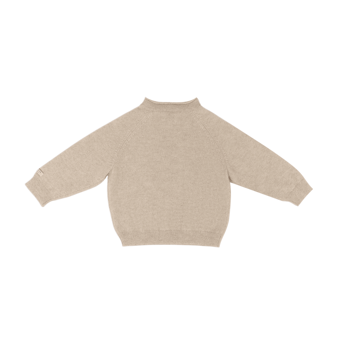 Collyns Cashmere Wool Sweater | Soft Sand Melange - Soft Sand Melange