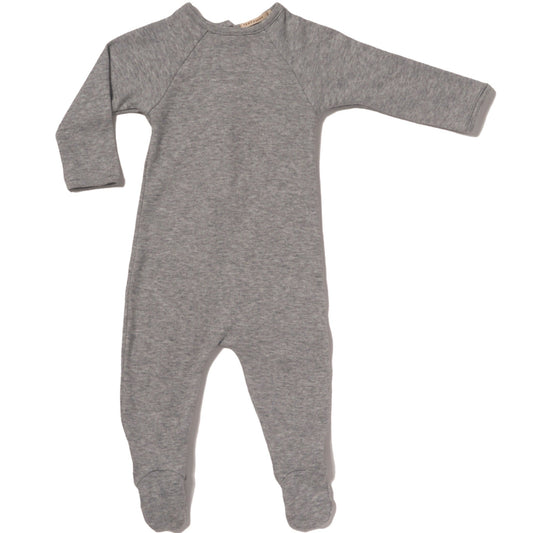 TANE Organics Brushed Cotton Raglan Footie