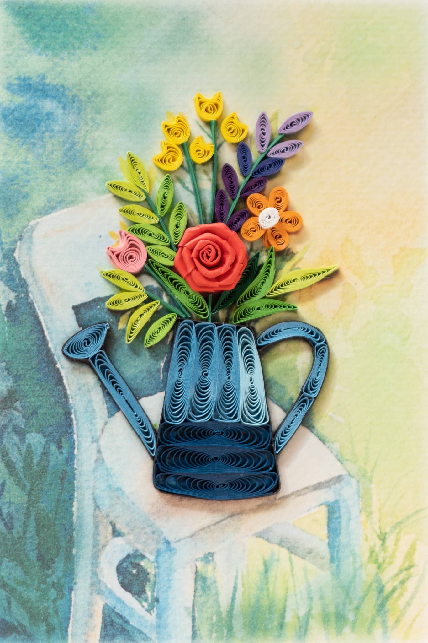 Watering Can Bouquet