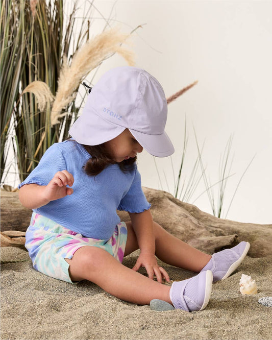 SS26 Flap Cap Sun Hat with UPF 50+ fabric