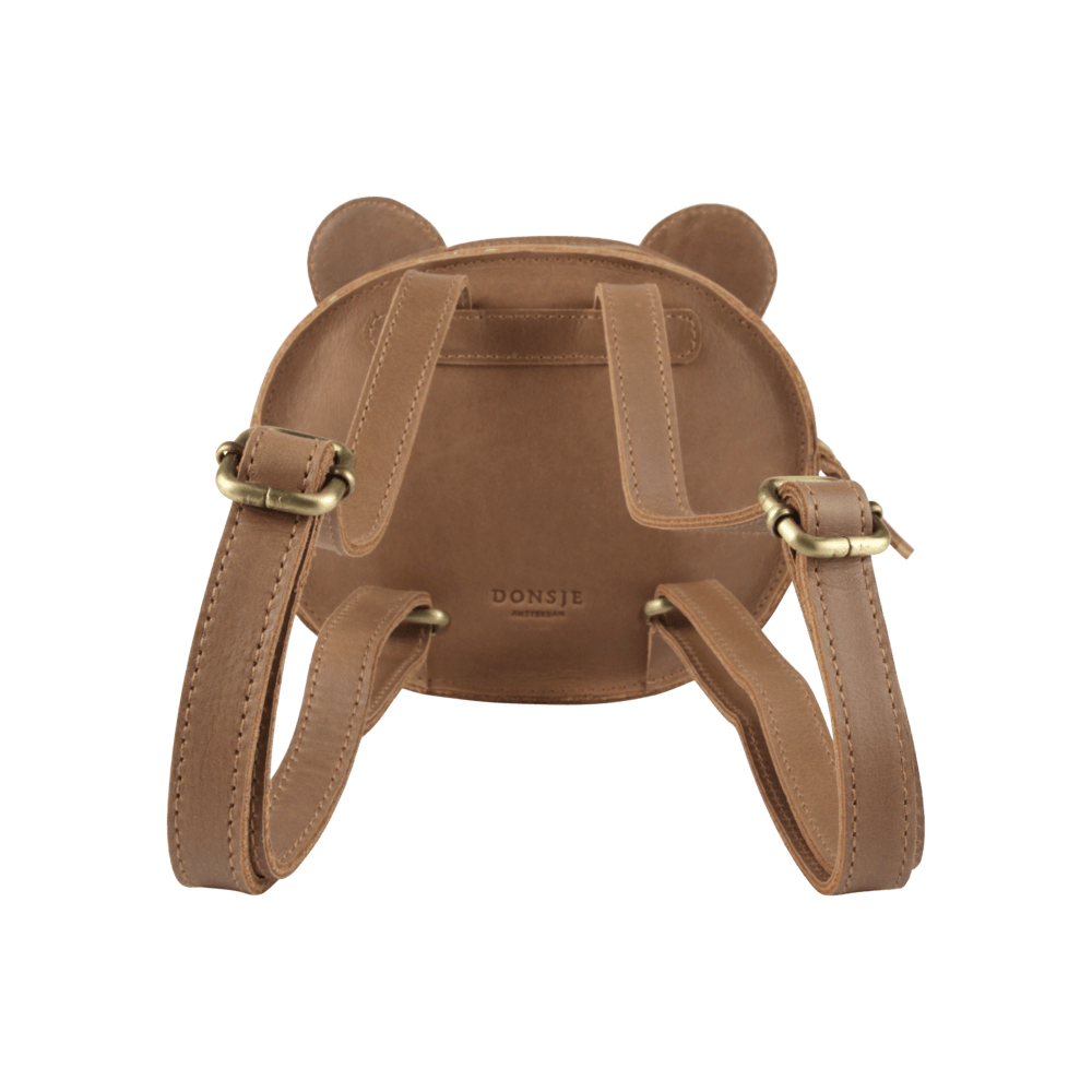 Kapi Classic Backpack | Bear | Cognac Classic Leather - Cognac Classic Leather