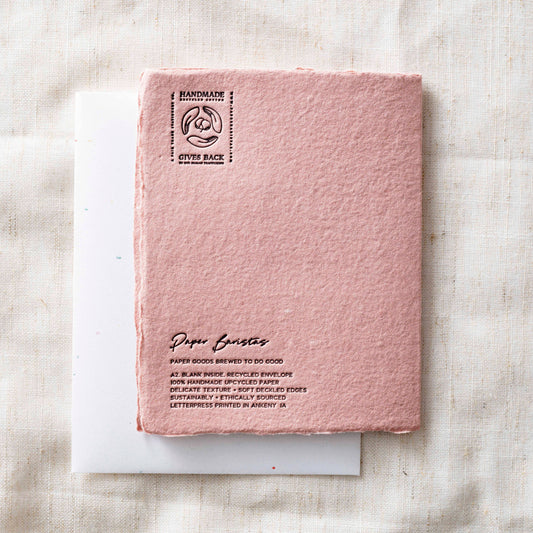 With Love Always | Love Friendship Greeting Card: Flat A2 Greeting Card. Blank on Back.