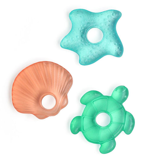 Cutie Coolers™ Water Filled Teethers: Seaside