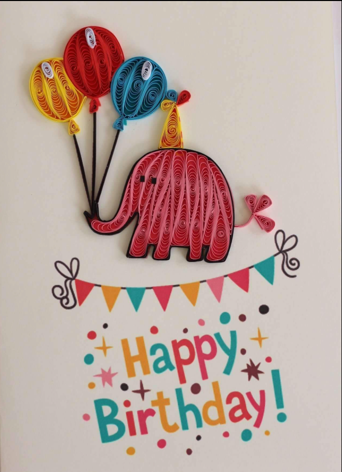 Happy Birthday Elephant