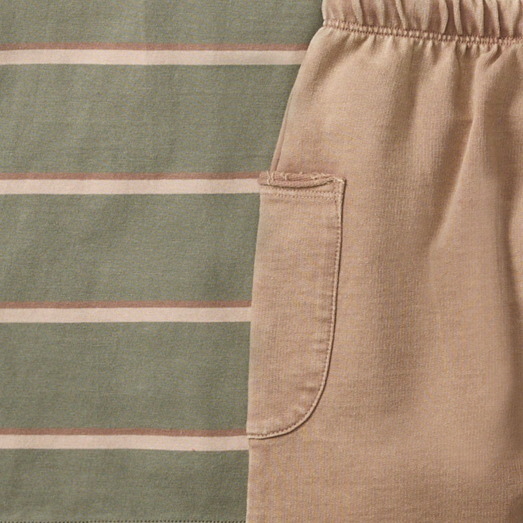 Holland Stripe Tee Set
: Tranquility / 4 Toddler