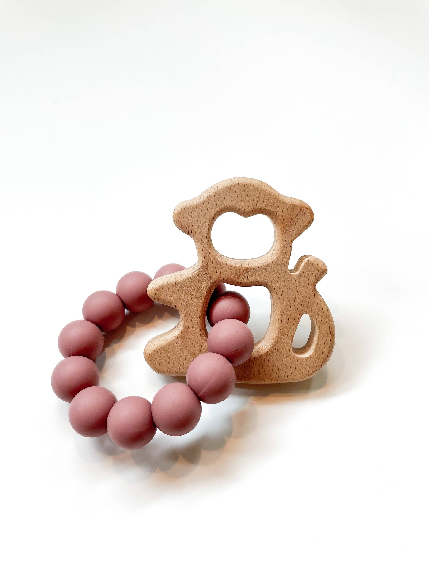 Basic Monkey Teether: Powder Blue