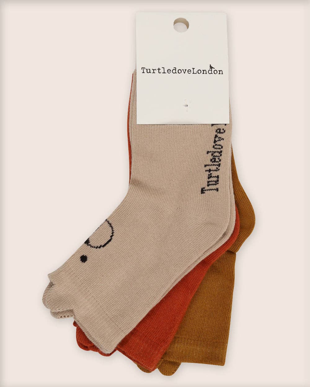 Bear Character Socks - 3 Pack: 6-12 Months