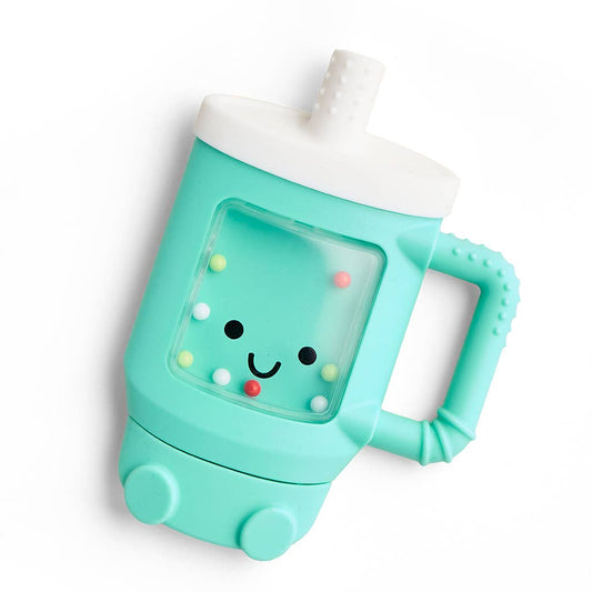 Sweetie Shake Plus™ Rattle & Teether: Tucker the Tumbler