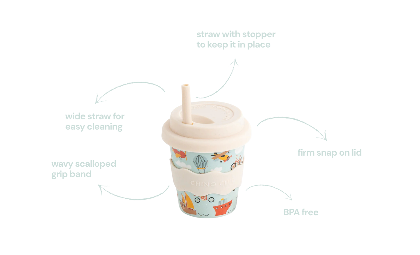 Vehicles Babychino Cup 4oz