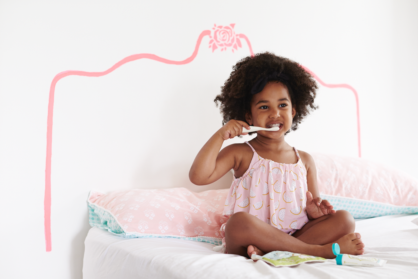 Jack N' Jill Tooth Buddy Pack -Banana+Kids Toothbrush Ellie