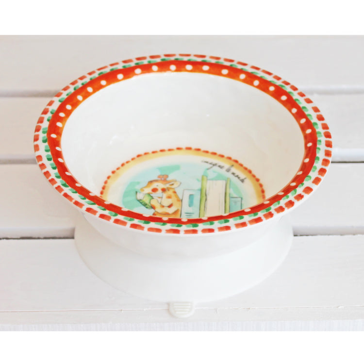 Suction Bowl - Giraffe, Imagine the World