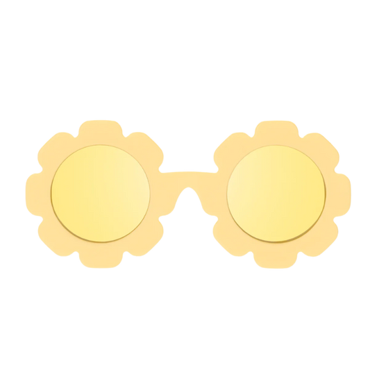 Sun Ray Flower I Yellow Polarized Mirrored Lenses