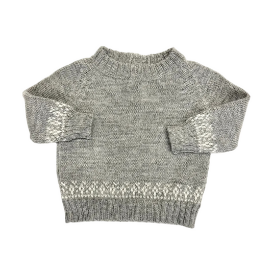 TANE Organics Baby Alpaca Fair Isle Sweater