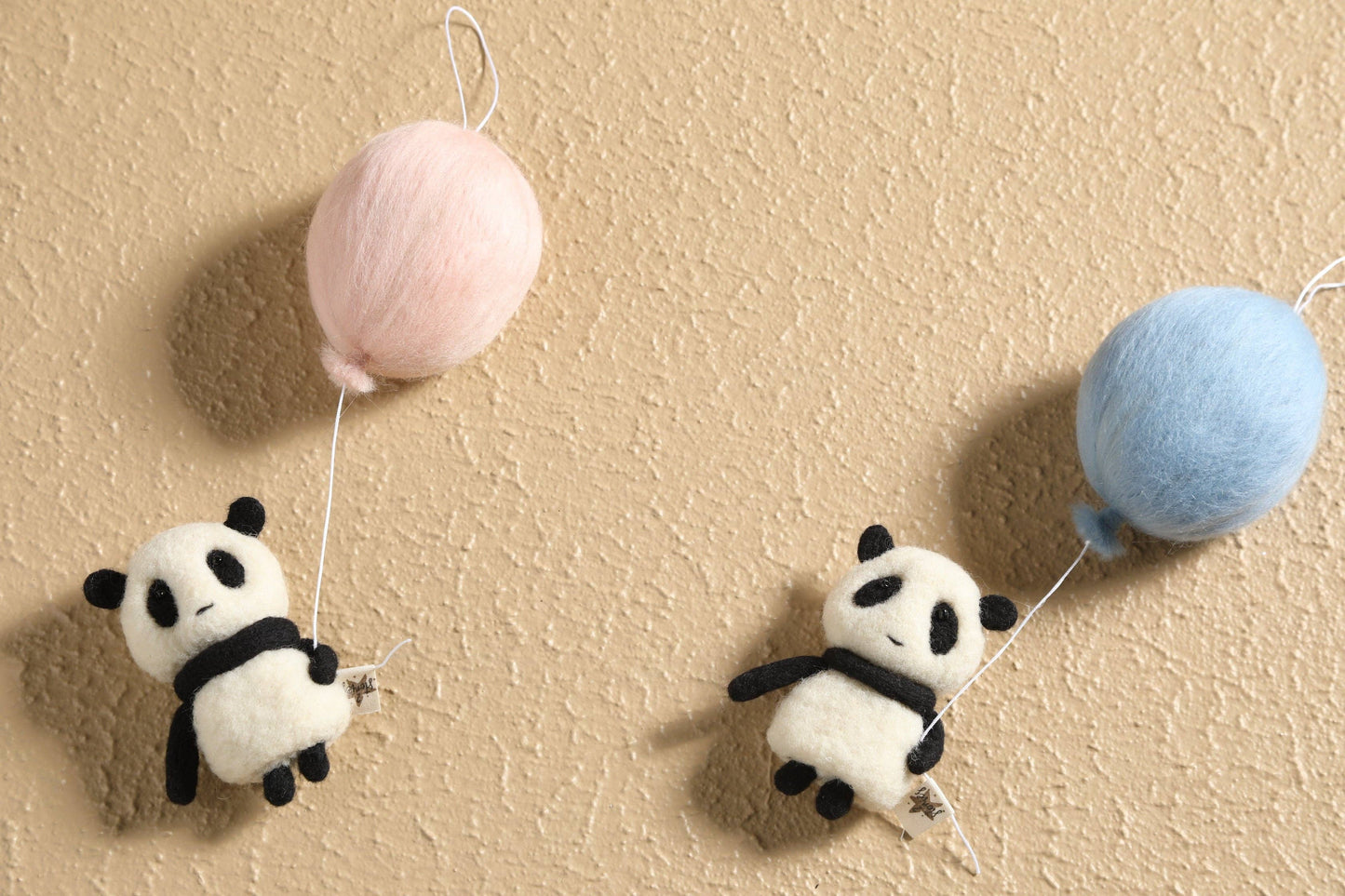 LUFT PANDA Wall Decor: Rosa