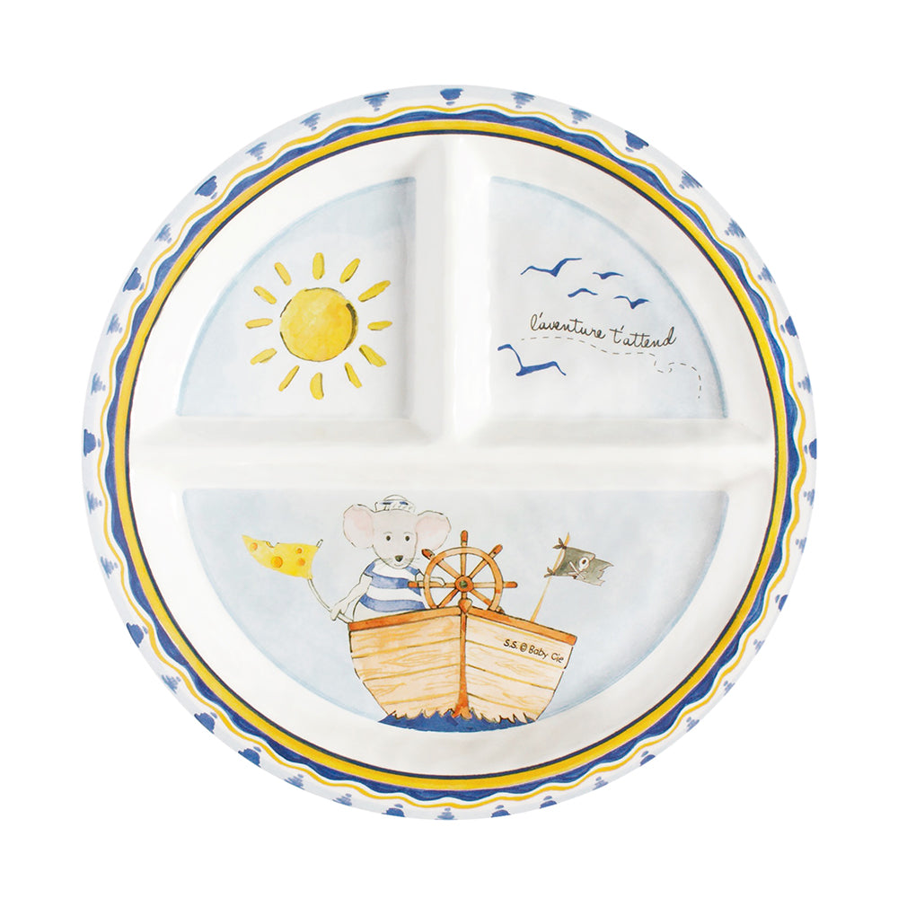 Section Plate - Sailor, Adenture Awaits