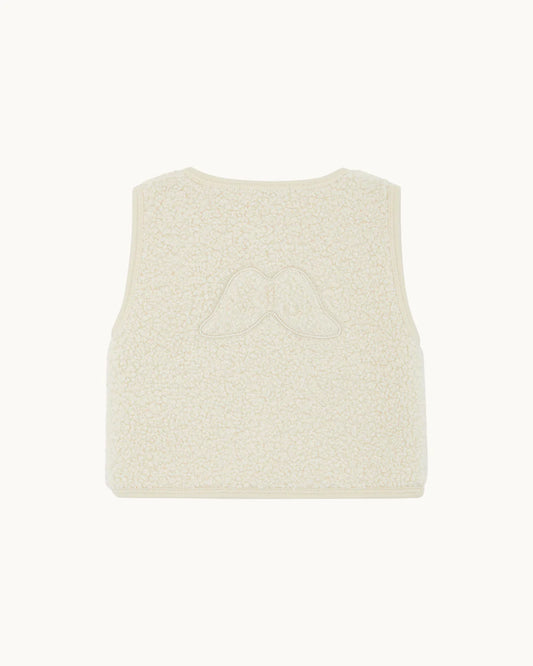 BILLIE FAUX SHEARLING GILET - BABY