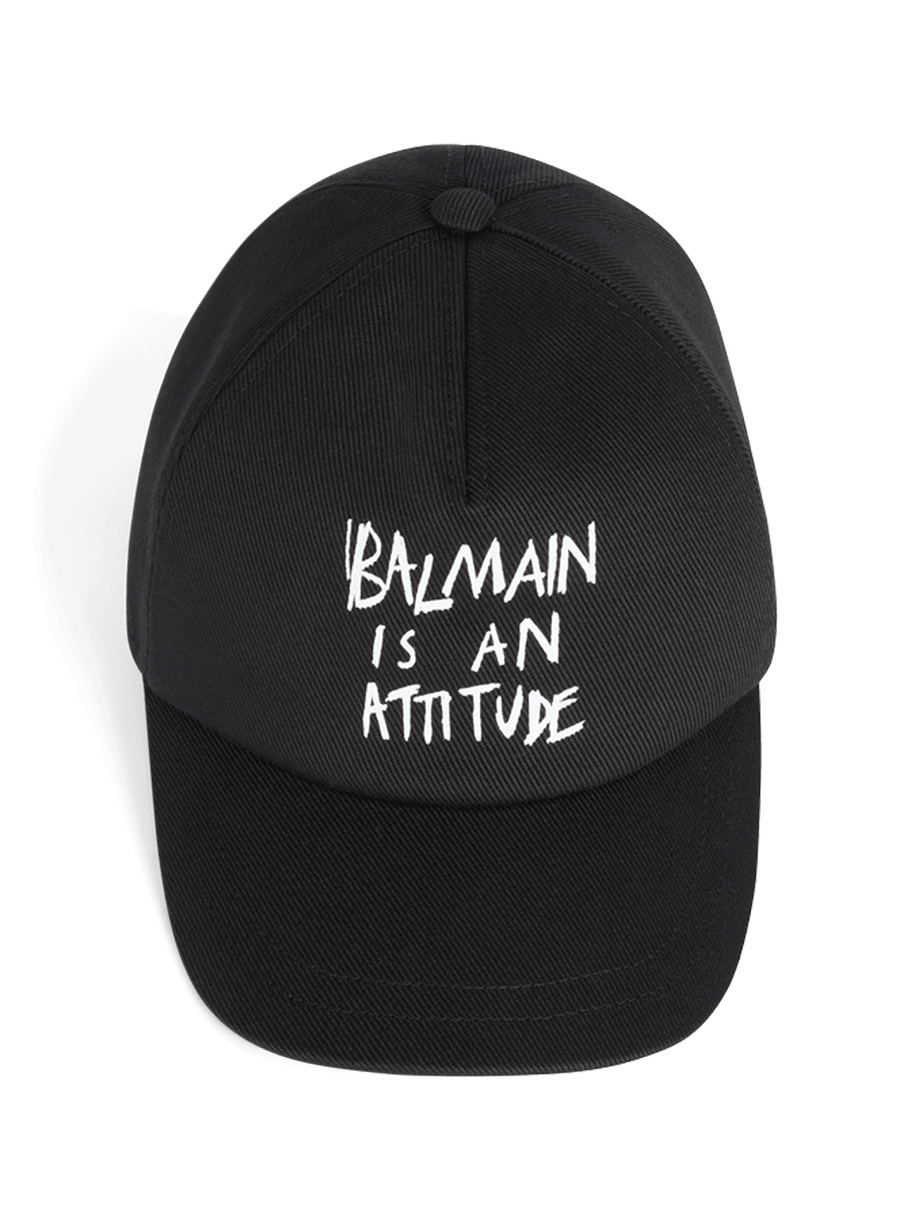 Balmain Attitude printed cap
