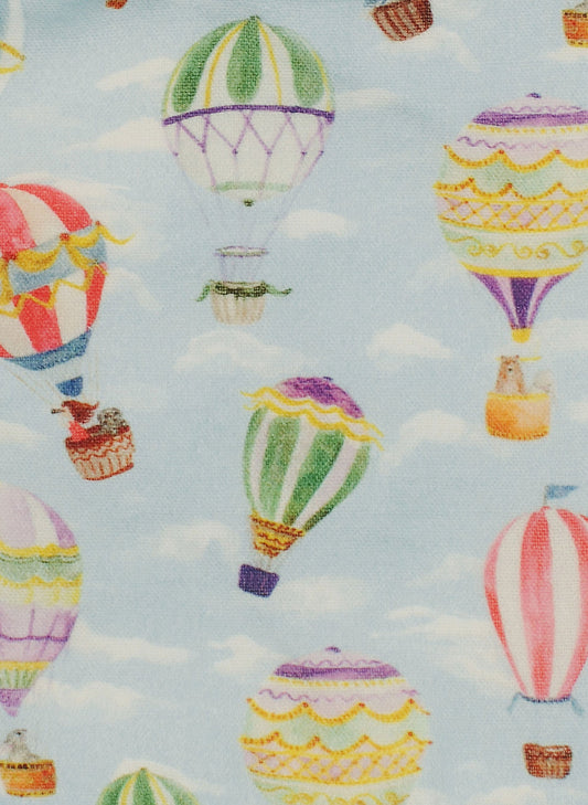 Children's Two Piece Organic Pajamas - Up Up & Away