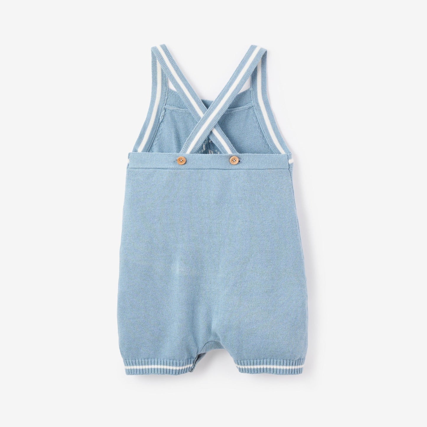 Nautical Knit Overall - BLUE