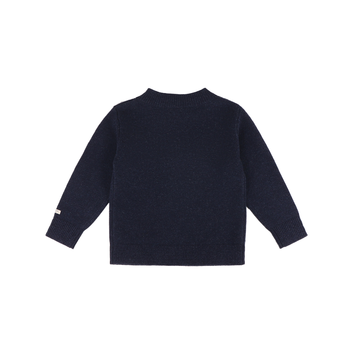 Denn Merino Wool Sweater | Koala | Blue Marine Melange - Blue Marine Melange