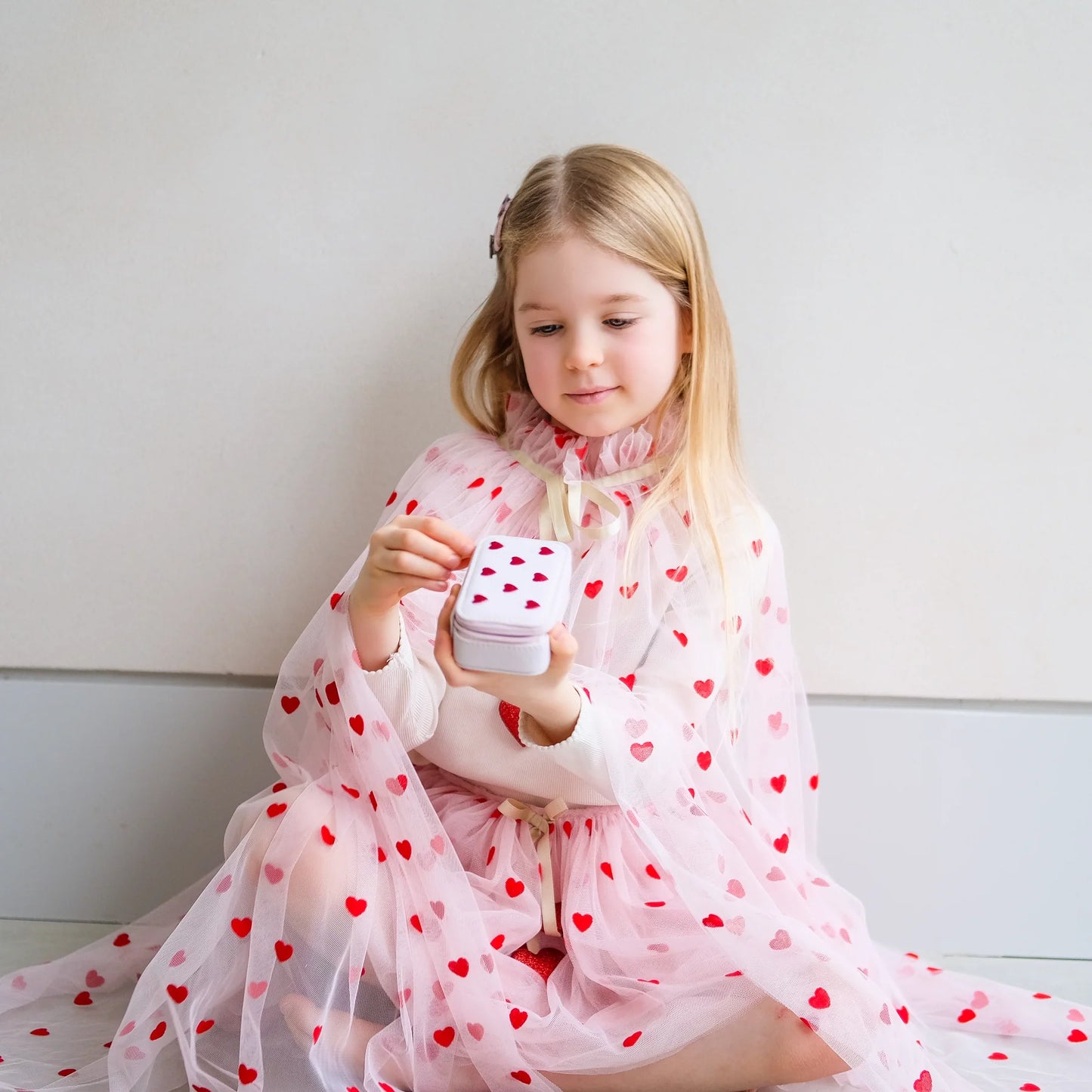 Hearted Mini Jewellery Box