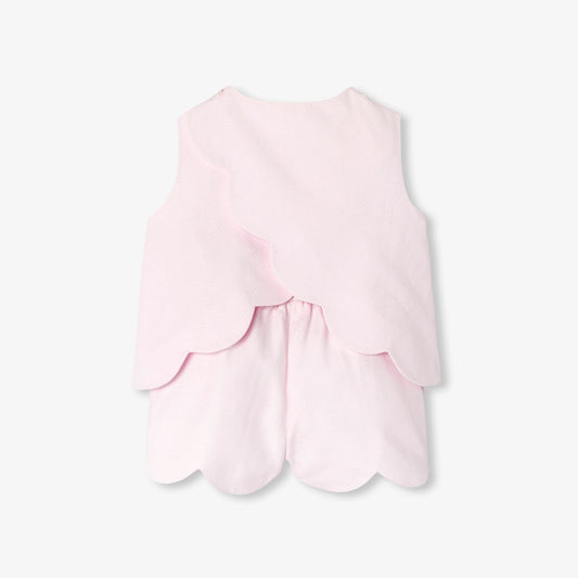 Baby Girl Ceremony Ensemble - Powder Pink