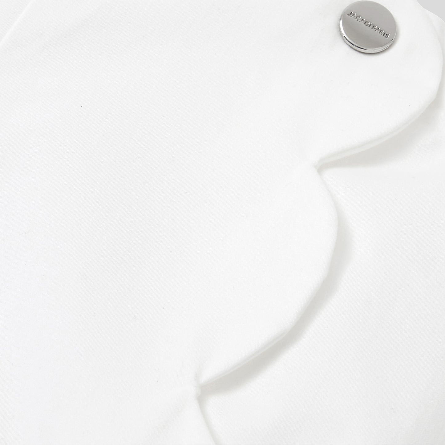 Baby Girl Twill Shorts - White