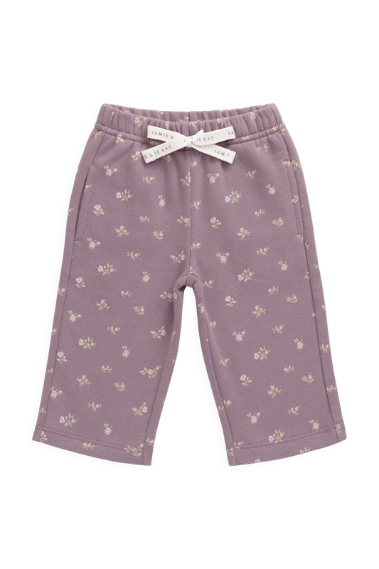 Organic Cotton Emiko Pant - Isla Plum