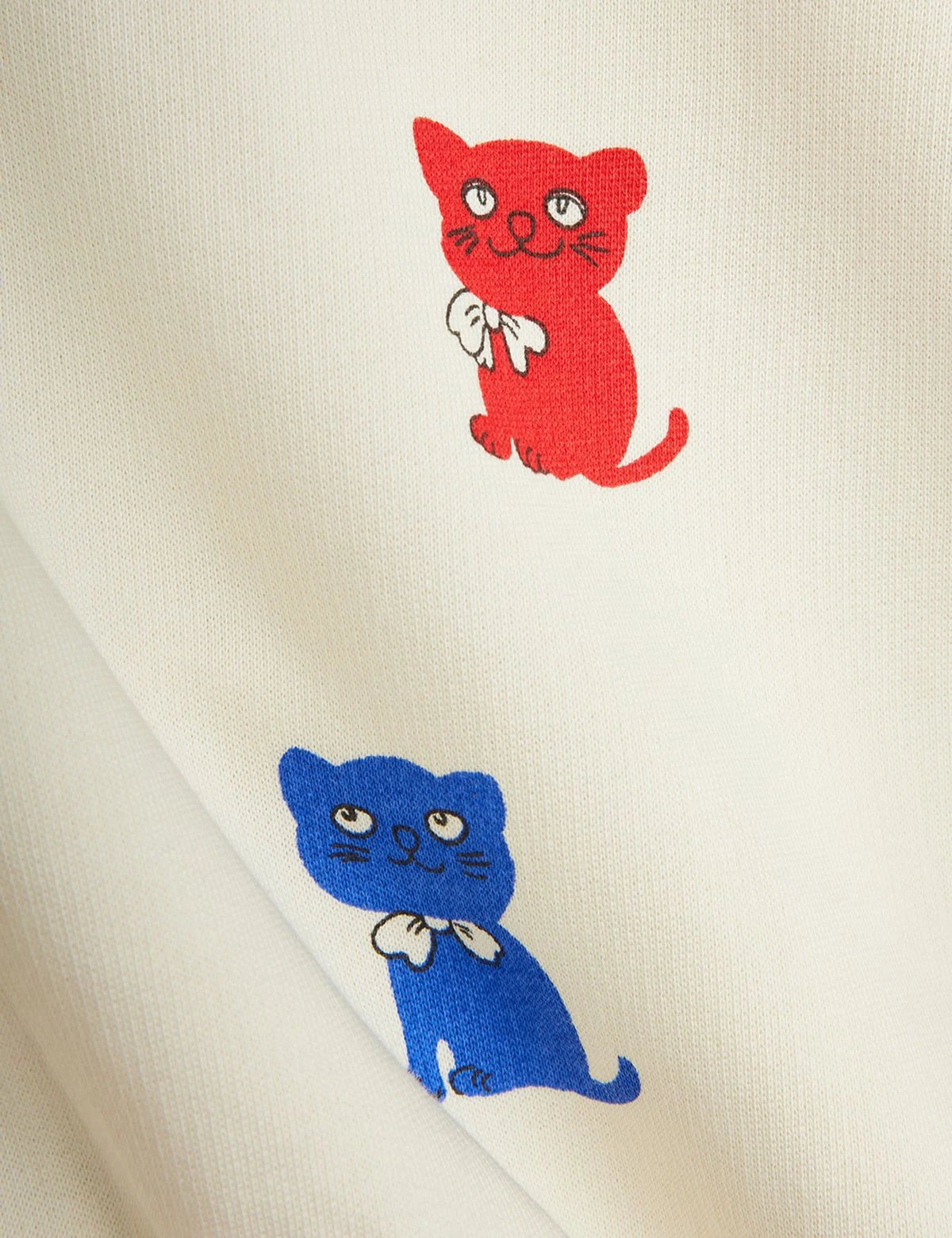Mini Rodini Kittens sweatshirt off-white