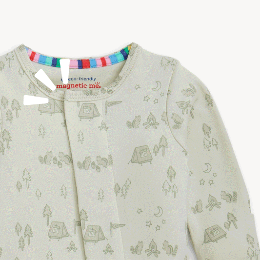 Base Camp Buddies Organic Cotton Magnetic Coverall