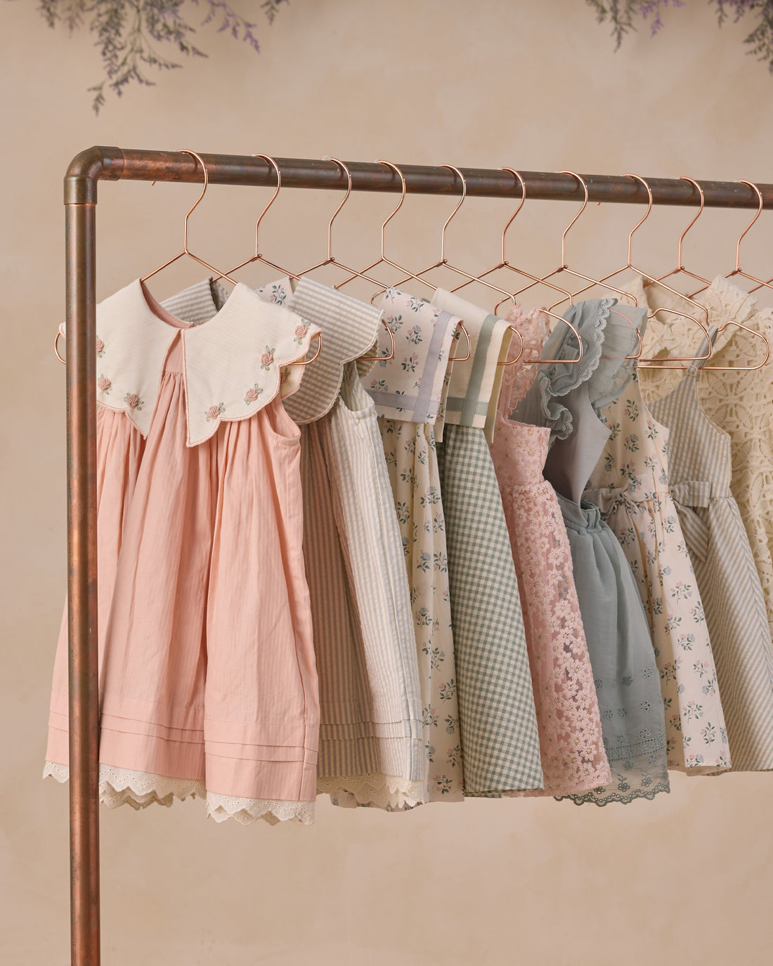 Daisy Dress - Eucalyptus Check