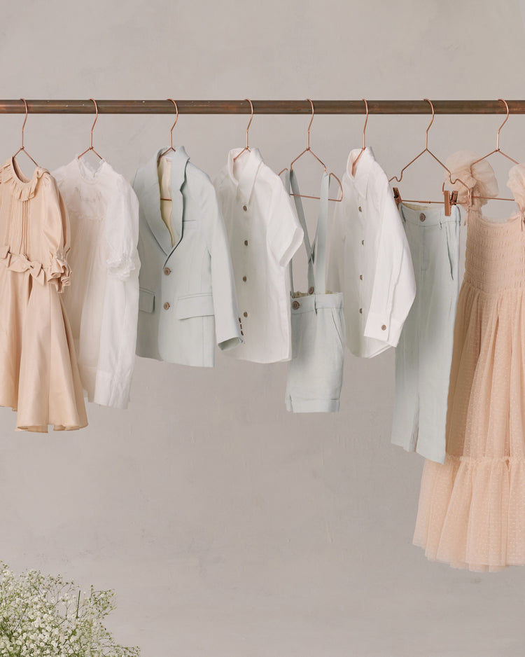Harrison Button Down White Poplin