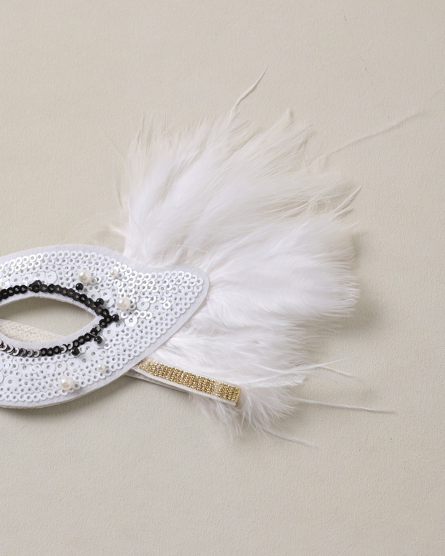 Swan Mask Ivory