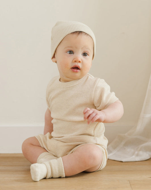 Knit Bonnet Natural