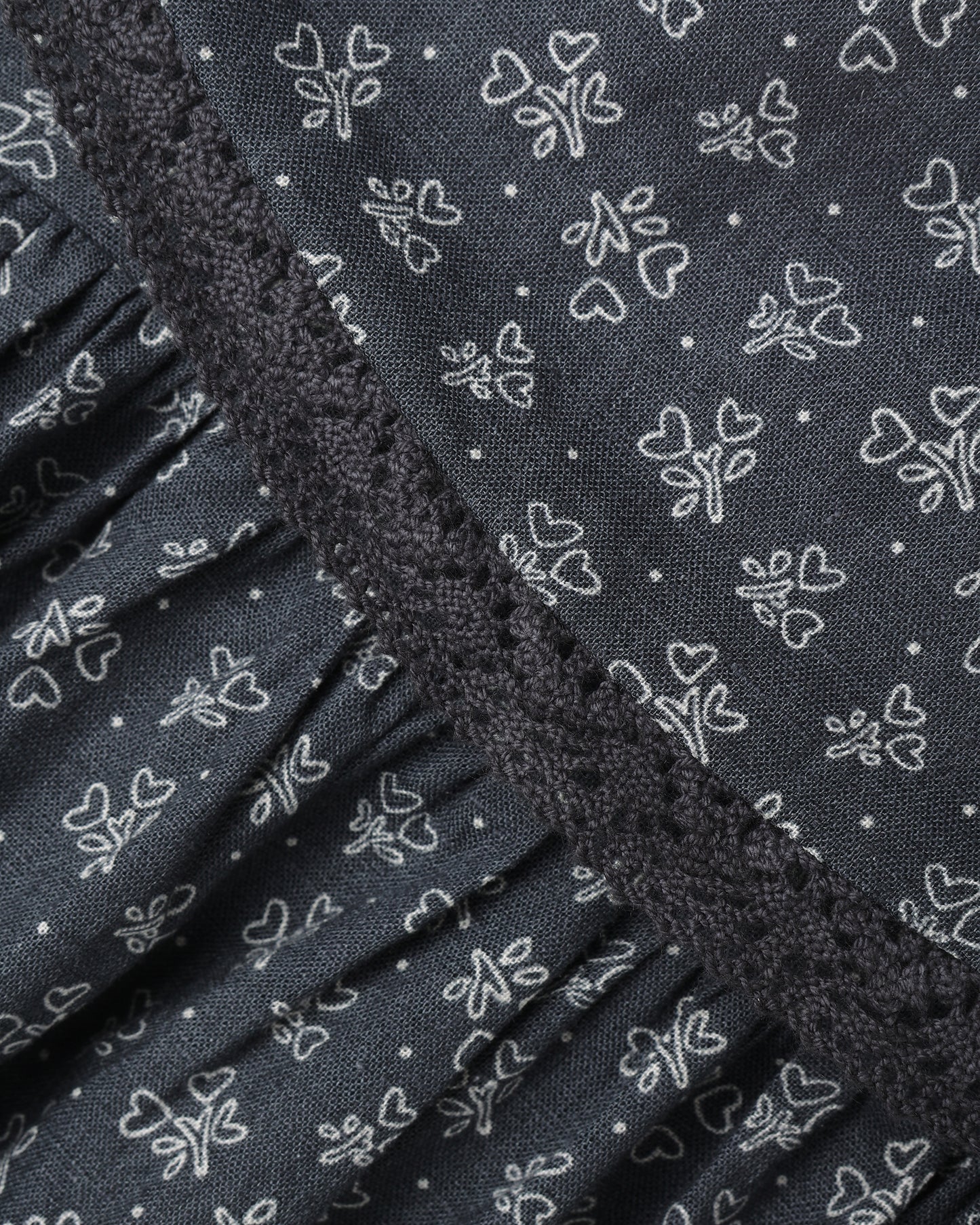 Fern Blouse Heart Ditsy