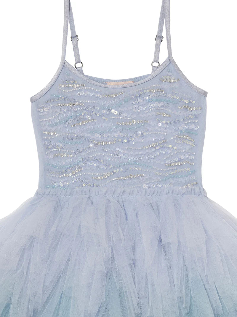 BEBE AZURE MIRAGE TUTU DRESS