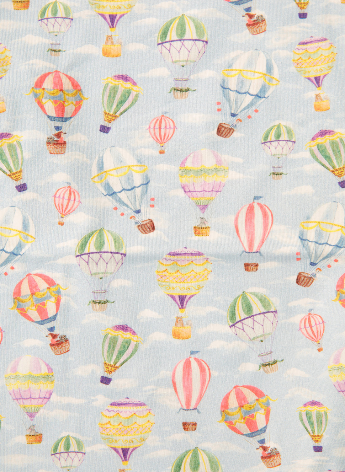 Children's Two Piece Organic Pajamas - Up Up & Away