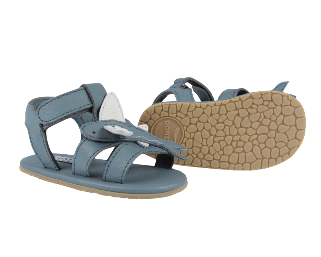 Ushy | Flying Fish | Blue Stone Leather